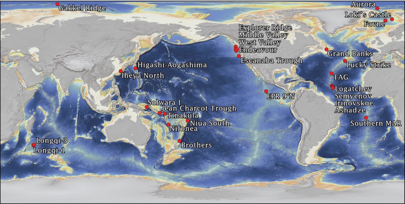 Map of Research Sites